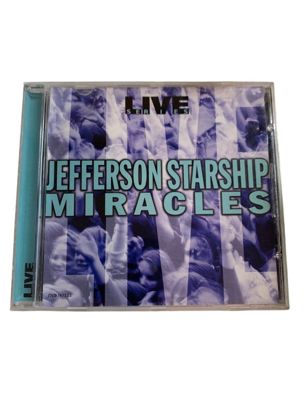 Jefferson Starship Miracles Live Series CD Classic Rock Album 1997